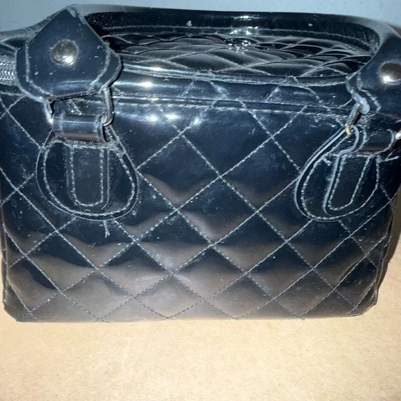 Caboodles Black Quilted Cosmetic Bag - Picture 10 of 16